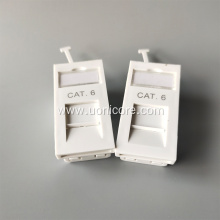 CAT6 UTP RJ45 Module with faceplate UK Type